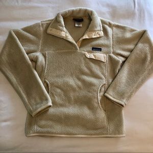 XS Cream Patagonia pullover